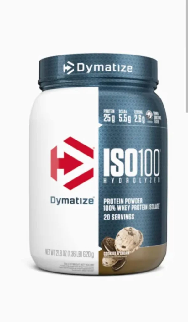 Dymatize ISO 100 – Hidrolizada's foto | Suplementos Tittos |  BizneCubano