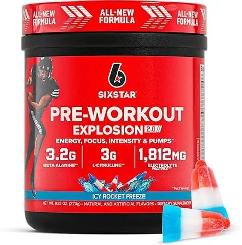 ❄️🍒 SIXSTAR PRE-WORKOUT EXPLOSION 2.0 – FÓRMULA AVANZADA's foto | Suplementos Tittos |  BizneCubano